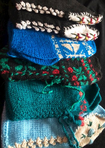 Kadın Örgü cetük  Çiçek Detaylı - Görsel 17