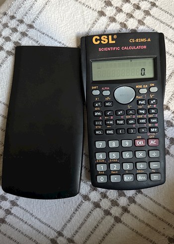CSL CS-82MS-A Bilimsel Hesap Makinesi Siyah