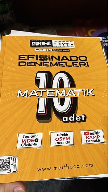 Mert hoca TYT matematik denemeleri