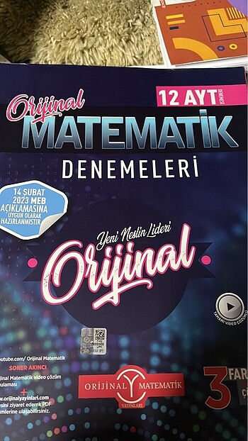 2 ADET MATEMATİK DENEME KİTABI Ayt bilgi sarmal matematik deneme