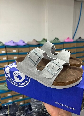 36 Beden gri Renk Birkenstock Terlik 36 Numara