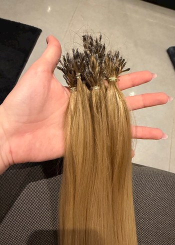 Sarı Keratin Kaynak Saç - Görsel 5