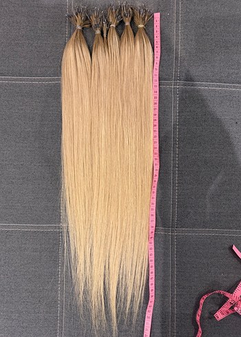 Sarı Keratin Kaynak Saç - Görsel 7