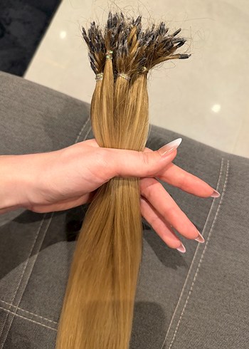 Sarı Keratin Kaynak Saç - Görsel 2
