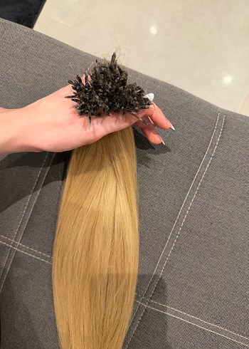 Sarı Keratin Kaynak Saç - Görsel 3