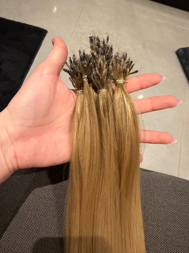 Sarı Keratin Kaynak Saç - Görsel 5