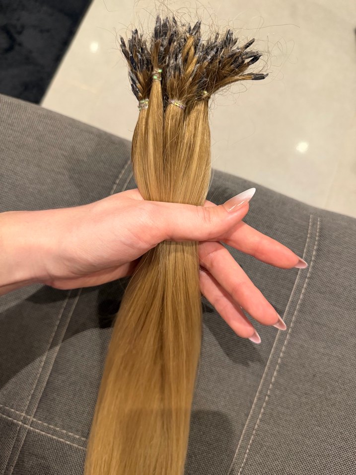Sarı Keratin Kaynak Saç - Görsel 2