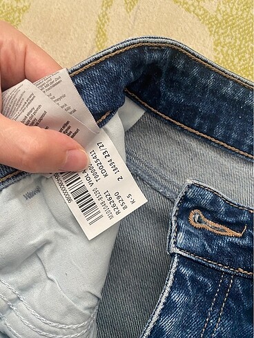 xs Beden lacivert Renk Mavi jean