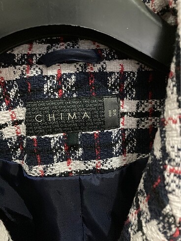 xs Beden lacivert Renk Chima Blazer