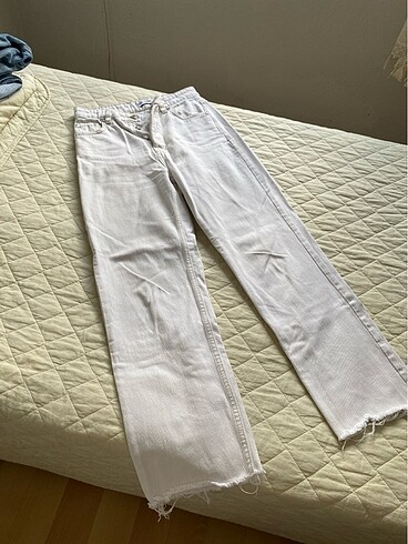 Beyaz zara jeans