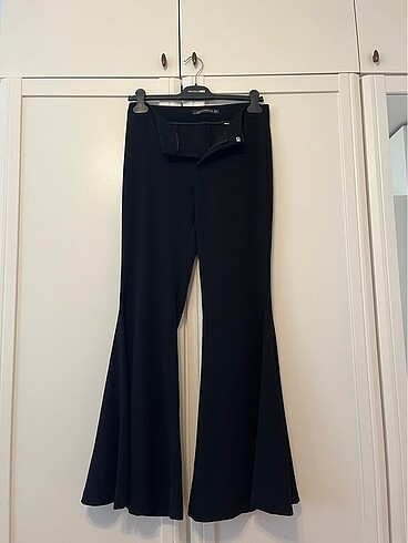 Zara İspanyol paça kumaş pantolon