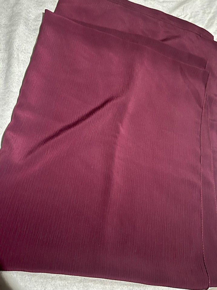 Mor Uzun Drapeli Kadın Abiye Elbise - Görsel 4