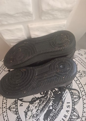 Siyah Bağcıklı Stiletto Topuklu Kadın Spor Ayakkabı - Görsel 2