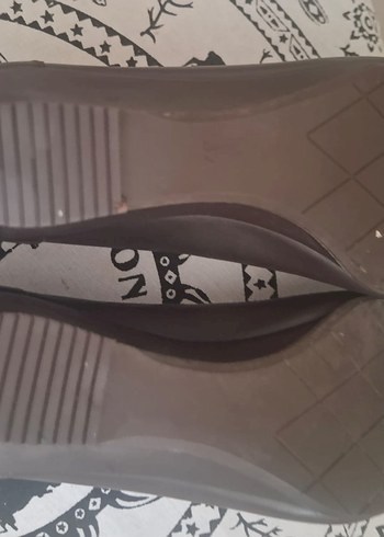 Kahverengi Deri Dolgu Topuklu Kadın Stiletto - Görsel 2