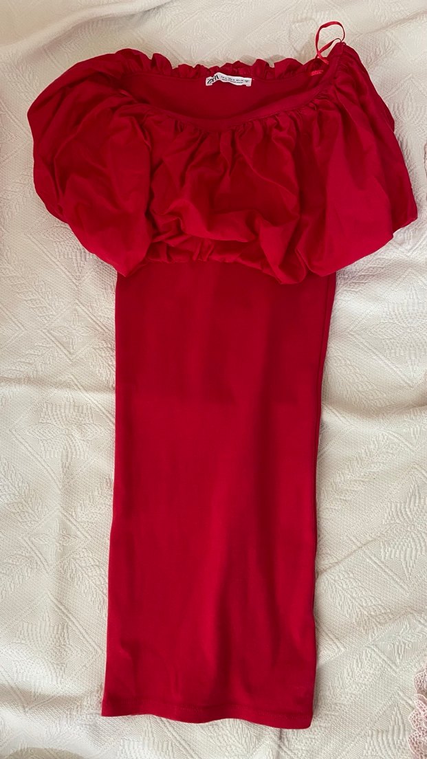 Gösterişli Pembe Mini Elbise - Görsel 2