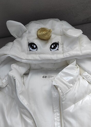 7 Yaş Beden Kız çocuk unicorn mont
