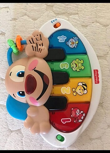 Sesli müzikli piyano fisher price