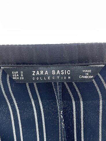 s Beden lacivert Renk Zara Mini Şort %70 İndirimli.