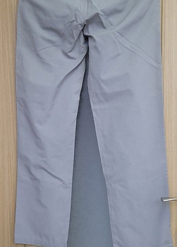 Gri Erkek Regular Fit Kemerli Pantolon - Görsel 2