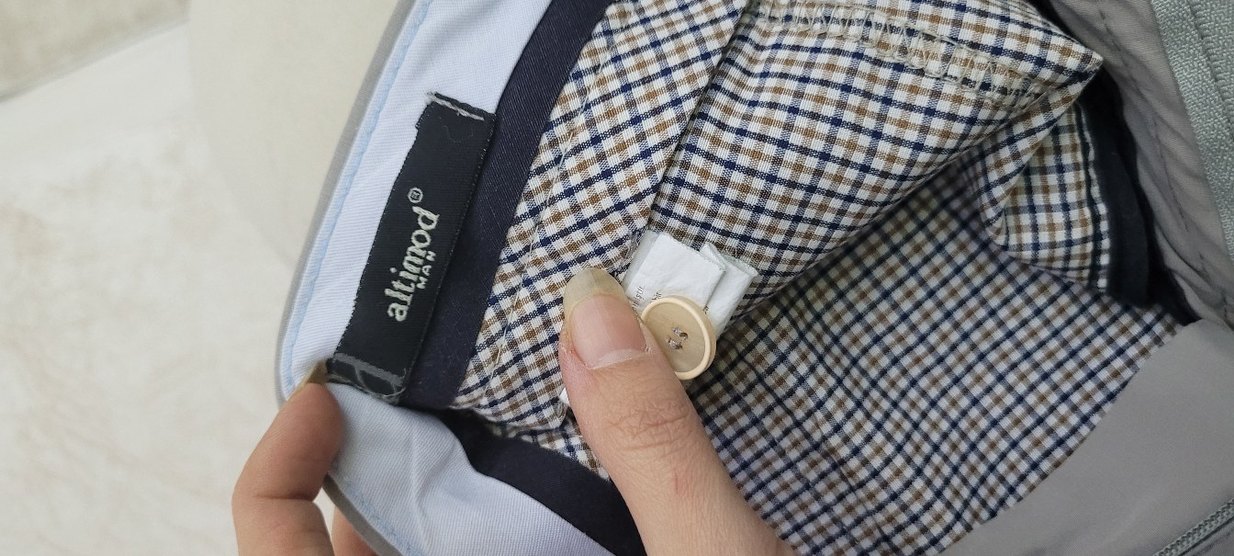 Gri Erkek Regular Fit Kemerli Pantolon - Görsel 5