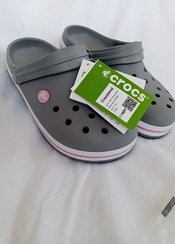 Crocs Gri Sandalet Terlik 38 Numara 