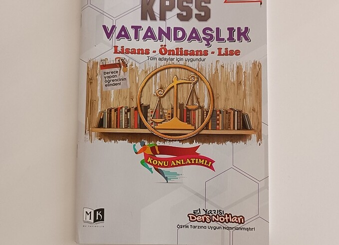 Vatandaşlık el yazısı notları 