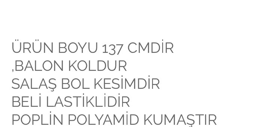 m Beden Elbise