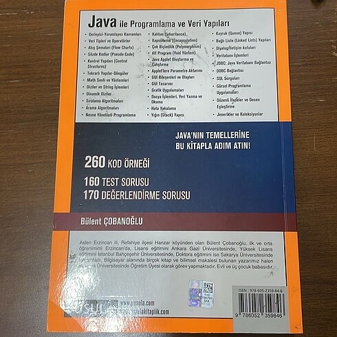  Java ile programlama ve veri yapıları