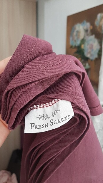  Penye Şal (Gül Kurusu) FRESH SCARFS