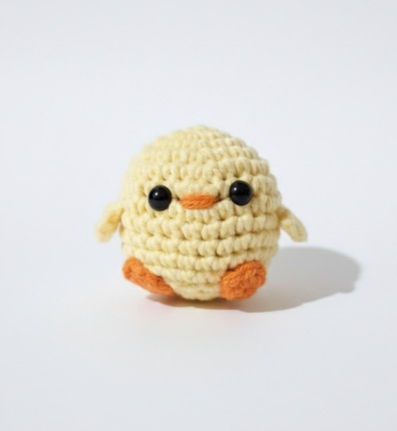 Örgü civciv Figürlü Anahtarlık - Görsel 2