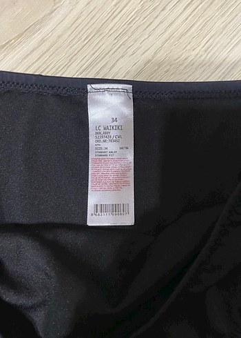 Siyah Mini Goth Bikini Takımı - Görsel 4