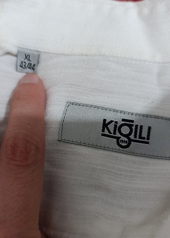 KIĞILI Erkek Gömlek XL Beyaz - Görsel 2