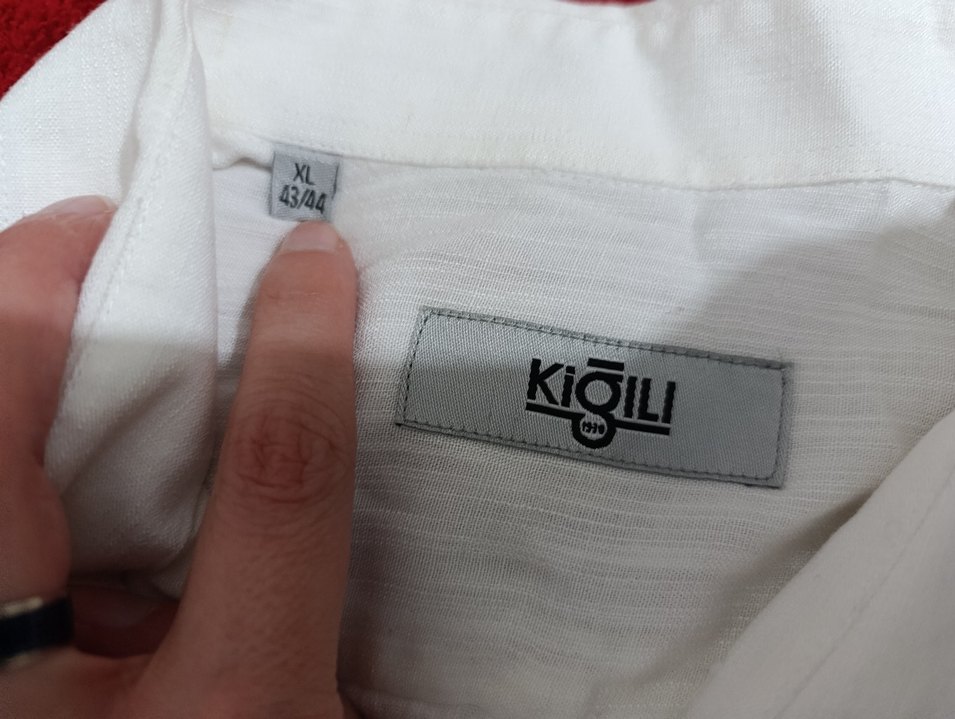 KIĞILI Erkek Gömlek XL Beyaz - Görsel 2