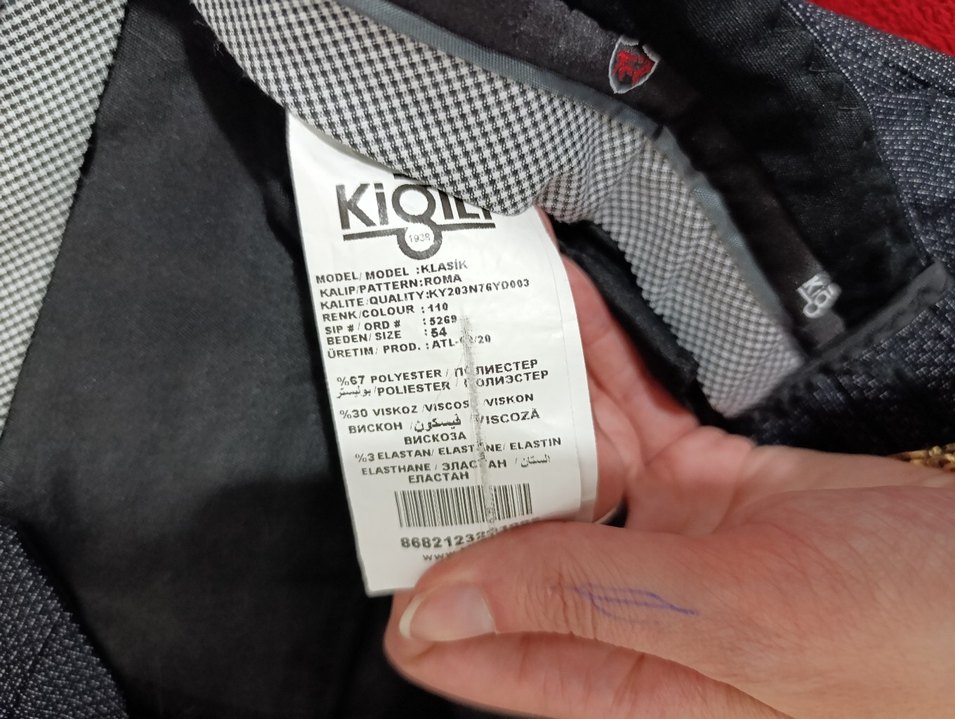 Kiğılı Erkek Clasic Kumaş Pantolon - Görsel 3