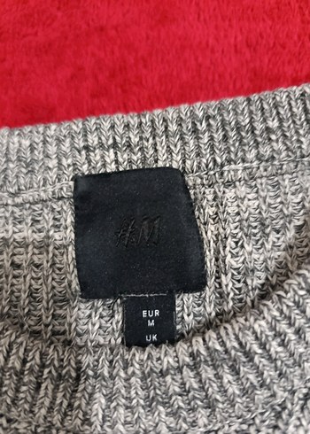 Gri Erkek H&M Triko Kazak - Görsel 2