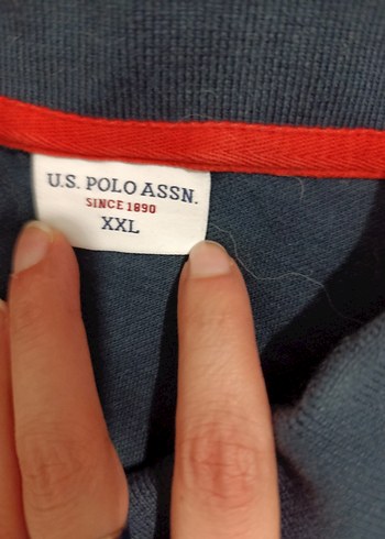 U.S. Polo Assn. Lacivert Erkek Polo Tişört XXL - Görsel 2