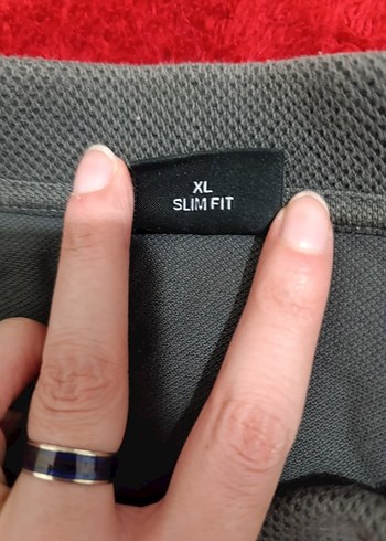 Altınyıldız Gri Erkek Slim Fit Tişört XL - Görsel 2