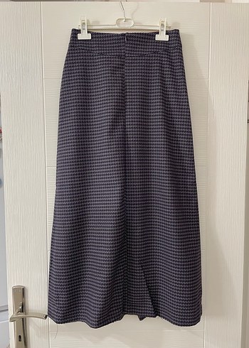 Pile Detaylı Uzun Kadın Etek - Görsel 3