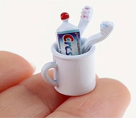  Minyatür banyo seti barbie sylvanian oyunevi
