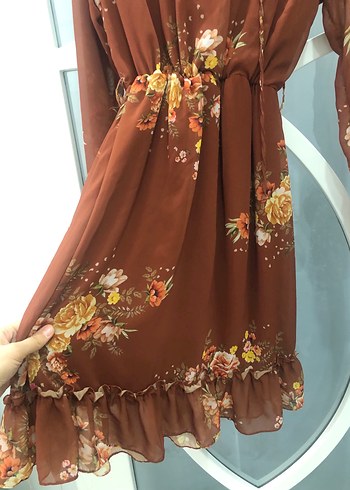 Şifon Elbise - Görsel 2