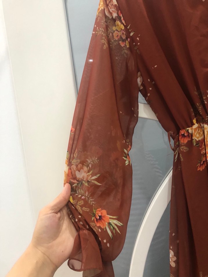 Şifon Elbise - Görsel 4