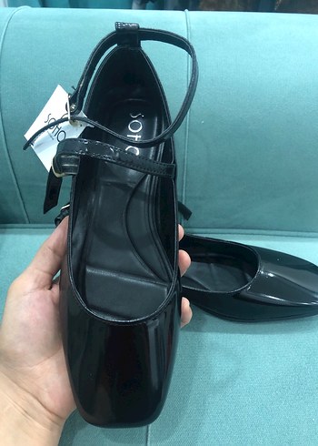 Kadın Rugan Babet Ayakkabı 39 - Görsel 4