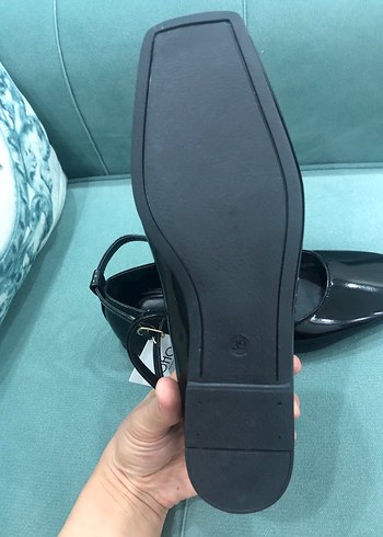 Kadın Rugan Babet Ayakkabı 39 - Görsel 5