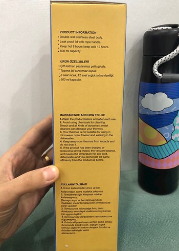 Termos Mug 600 ml - Görsel 6