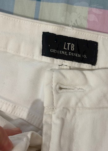 LTB Beyaz Denim Pantolon