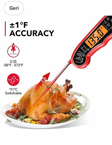 Diğer TEMOLA ET TERMOMETRE TM27