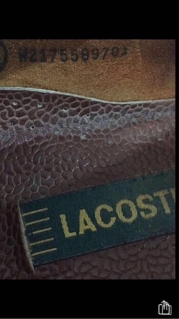 Lacoste LACOSTE. TİMSAH DERİSİ. ORİJİNAL