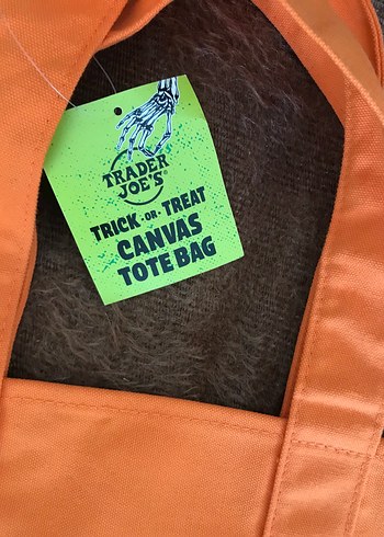 TRADER JOES CANVAS TOTE BAG - Görsel 3