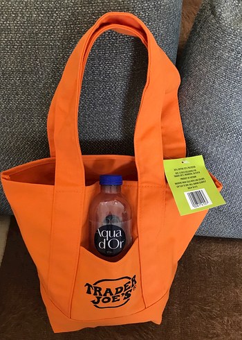 TRADER JOES CANVAS TOTE BAG - Görsel 8