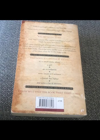 Markus Zusak THE BOOK THIEF - Görsel 7